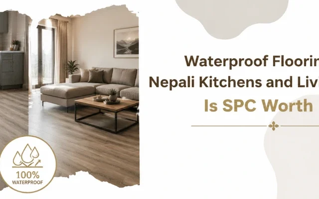 Waterproof Flooring for Nepali Kitchens and Living Rooms: Is SPC Worth It?
